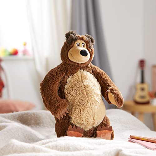 Masha & The Bear 43cm Soft Plush Bear - Official Licensed Toy for Ages 3+