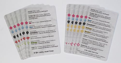 Indie Board &amp; Card IBCCOR2 Coup Reformation 2nd Edition Erweiterungskartenspiel