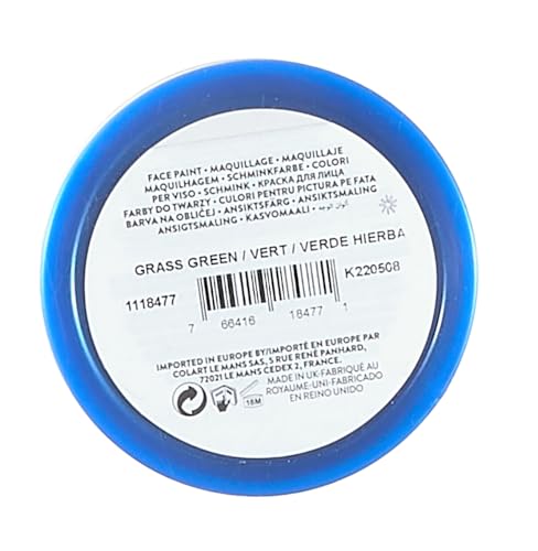 Snazaroo - Grass Green Classic Face Paint (18 ml) Pack of 5