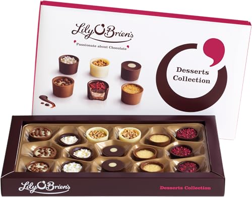 Lily O'Brien's Desserts Collection Gift Wrapped 210g - 16 Assorted Chocolates