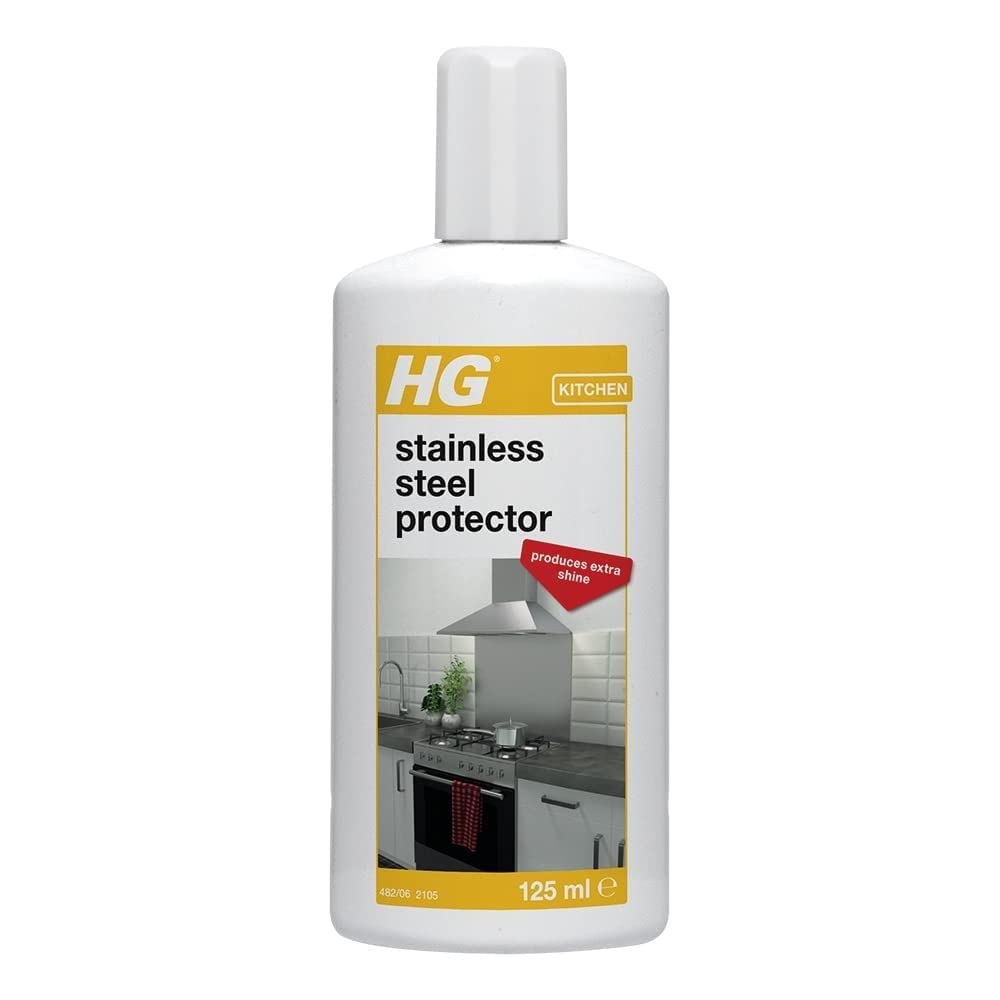 HG Stainless Steel Protector - Quick Shine & Protective Layer for Metal Surfaces | 125 ml