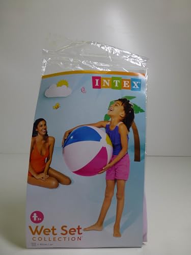 Intex 59030EP 24-Inch Glossy Beach Ball - Outdoor Play for Kids 3+