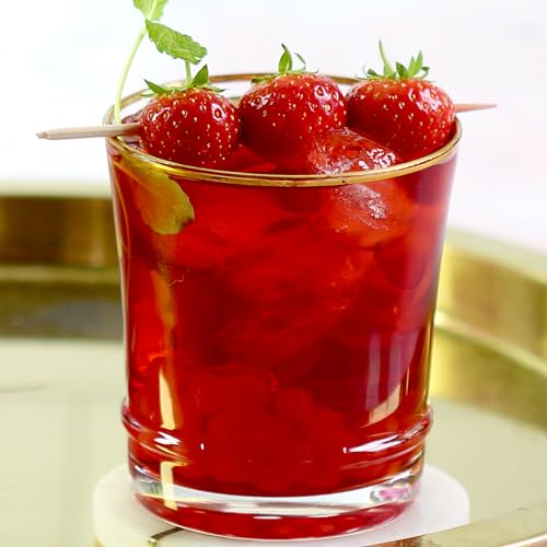 The TeaShed Strawberry Bubble Tea Syrup - 30ml Single-Serve Fruit Syrup for Homemade Boba Tea 2