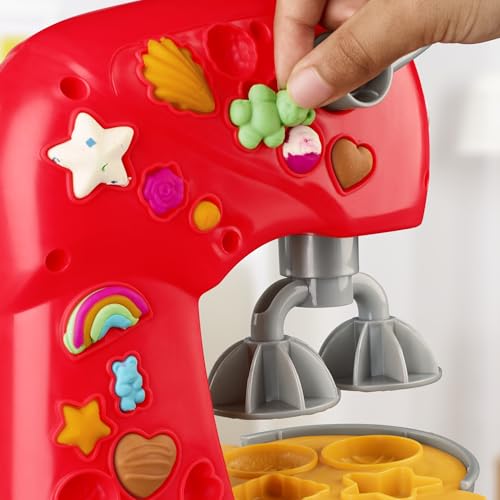 Play-Doh Kitchen Creations Magical Mixer Playset - Toy Mixer with 5 Cans of Play-Doh for Kids 3+