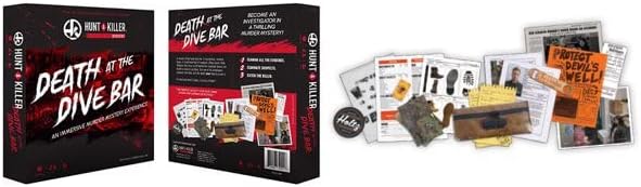 Hunt A Killer Death at The Dive Bar Immersive Murder Mystery Game 2