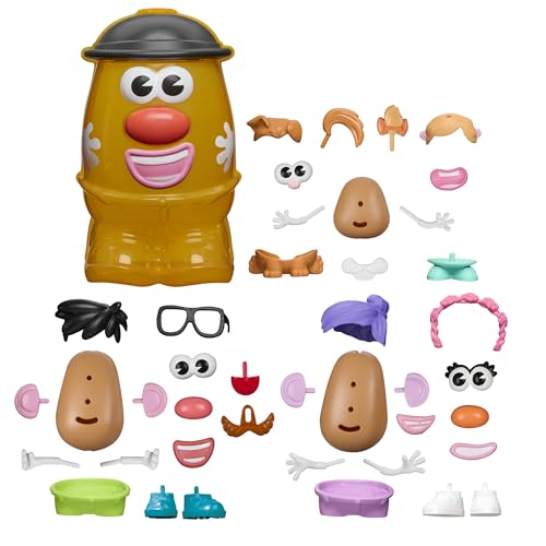 Potato Head Super Spud Toy Set - 42-Piece Family Playset with Storage Container