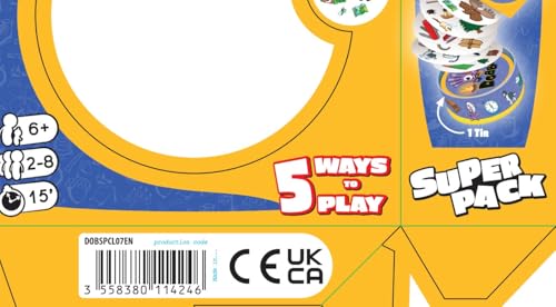 Asmodee Dobble Super Pack (Camping + Classic) Family Card Game for Ages 6 and Up 7