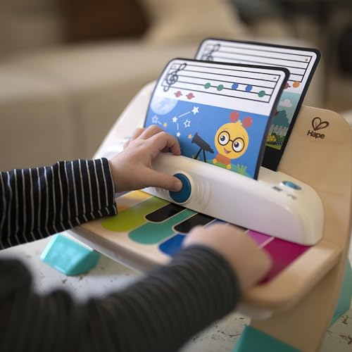 Baby Einstein Hape Magic Touch Piano - Wooden Musical Toy for Toddlers 6-36 Months