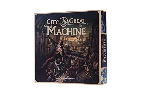 CrowD Games City of The Great Machine Board Game (CGA07001)