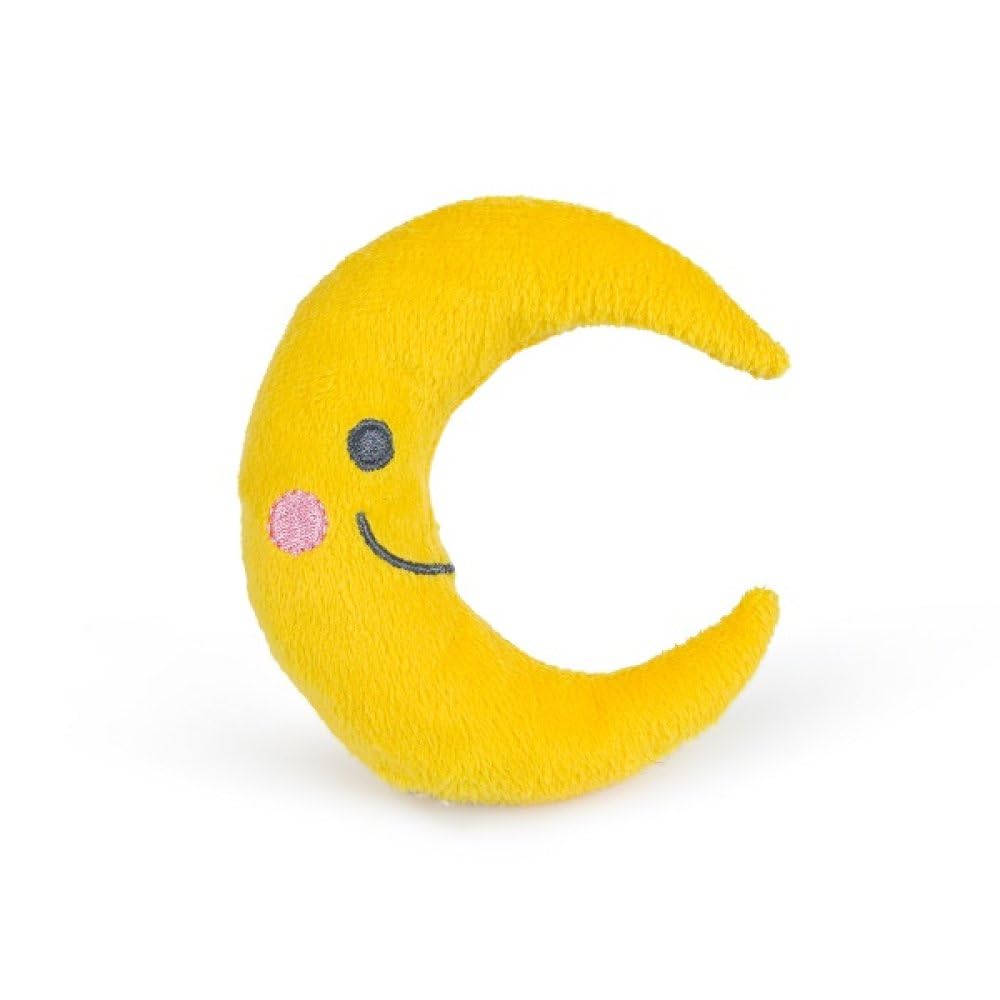 Petface Little Pet Moon Plush Cat Toy - Catnip Infused | Lightweight | Polyester 1