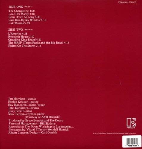 The Doors - L.A. Woman Vinyl 2
