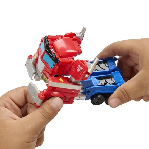 Transformers Optimus Prime Action Figure - 2-in-1 Conversion | 5-Inch Robot | 13 Steps 11