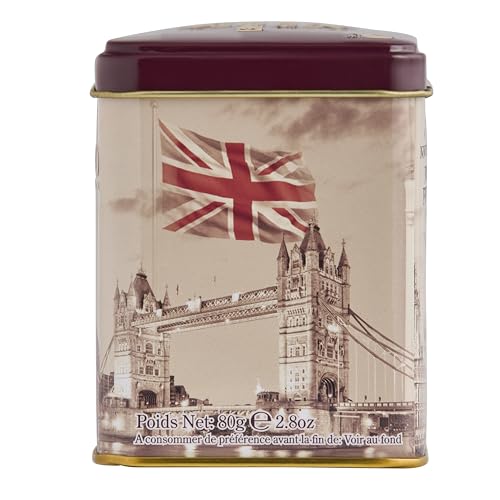New English Teas Vintage London Tea Tin with 40 English Breakfast Teabags 5