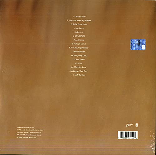 Billie Eilish – Happier Than Ever [Recyceltes schwarzes Vinyl]