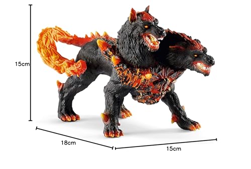 SCHLEICH 42451 Lava Hellhound Eldrador Creatures Action Figure - Fantasy Play for Kids 3+ 17