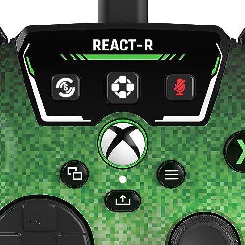 Turtle Beach REACT-R Wired Gaming Controller with Audio Controls & Mappable Buttons for Xbox Series X|S, Xbox One, PC