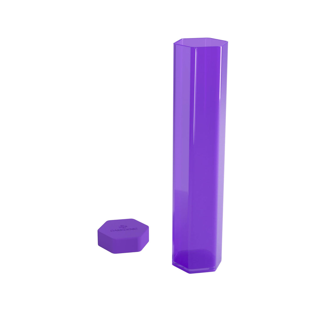 Gamegenic Purple Playmat Tube - Card Game Accessory for Board Games