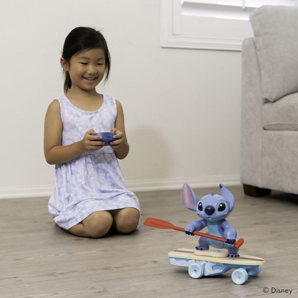 Jada Disney RC Stitch Surfer - 360° Rotation & Self-Rising - Ages 3+ 2