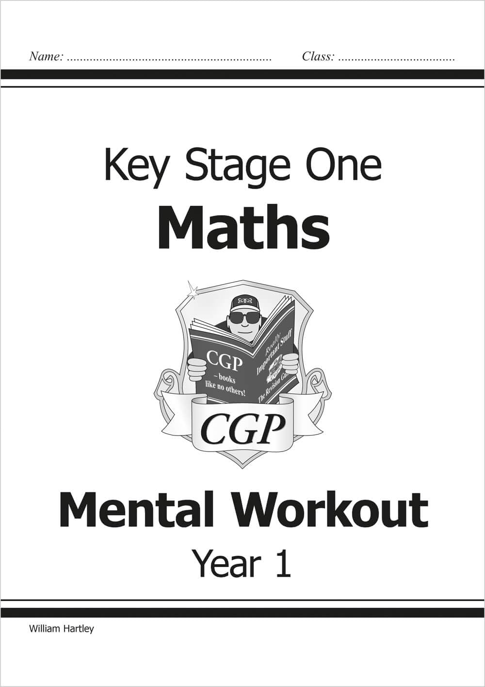 CGP KS1 Mental Maths Workout - Year 1 Study Aid | Ages 5-6 | Paperback