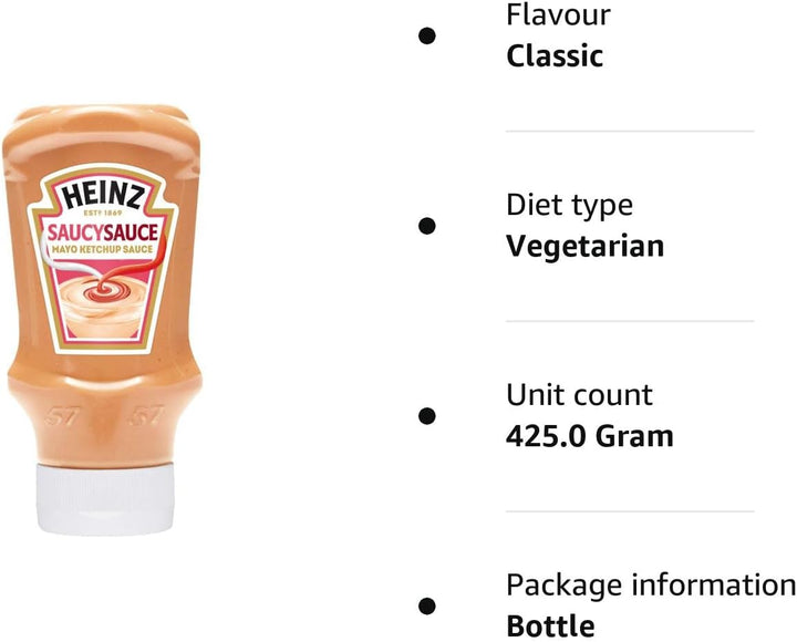 Heinz Saucy Sauce Mayo Ketchup Blend, 425g