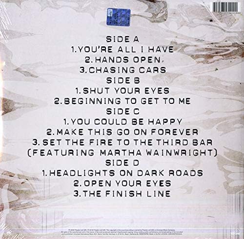 Snow Patrol - Eyes Open [Audio CD] 2