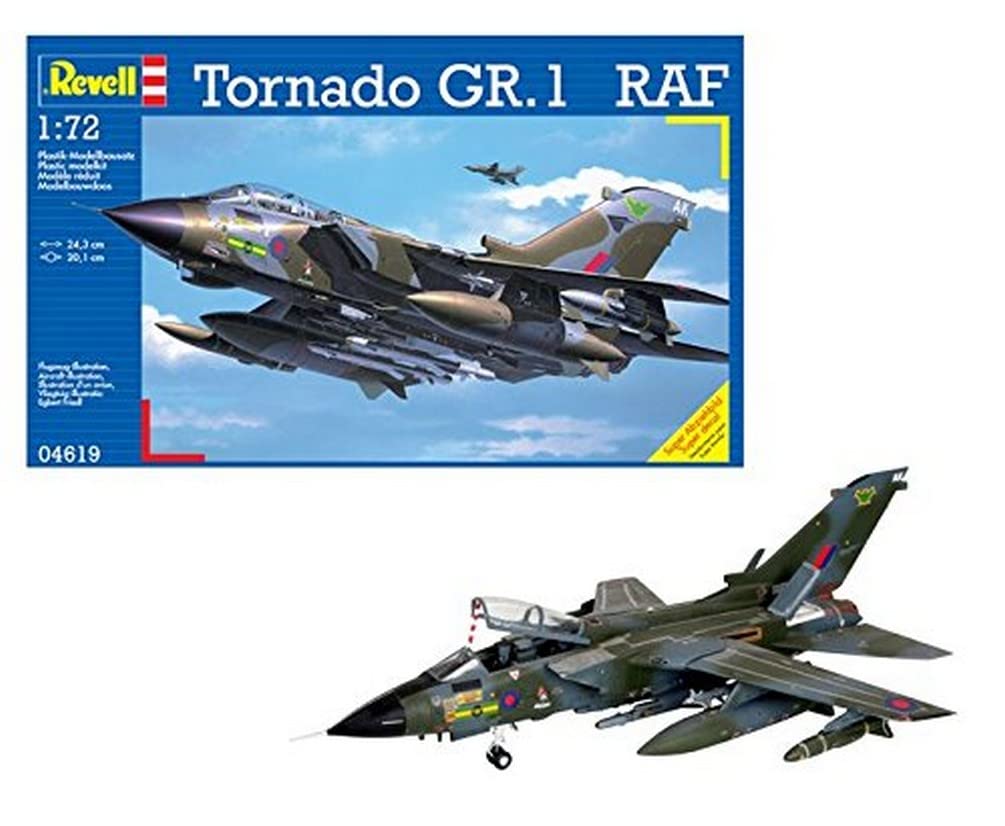 Revell 1:72 Scale Tornado GR.1 RAF Model Kit - Plastic Aircraft Building Set 5