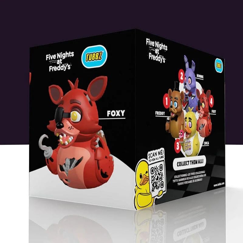 TUBBZ Boxed Edition Five Nights at Freddy's - Foxy Cosplaying Rubber Duck 14