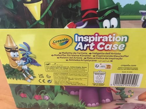 CRAYOLA Inspiration Art Case; 155 Künstlerbedarf, Buntstifte, Geschenk für Jungen und Mädchen