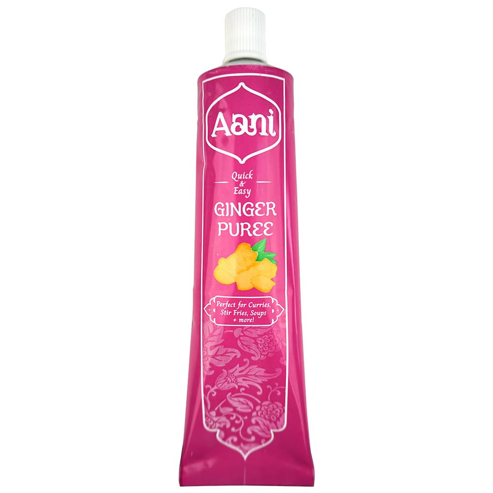 Aani Ginger Puree, 110g | Smooth Cooking Paste for Sauces, Marinades & Stir-Fries 1