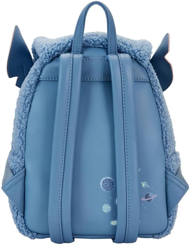 Loungefly Stitch Plüsch-Mini-Taschenrucksack