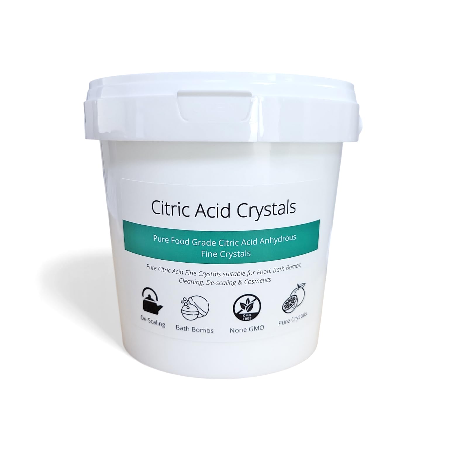 Intralabs Citric Acid 1.1kg - Food Grade De-Scaler & Multi-Purpose Cleaner 1