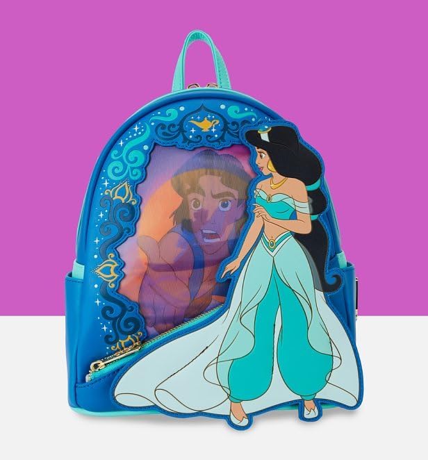 Loungefly Disney Princess Jasmine Lenticular Mini Backpack (WDBK3601)