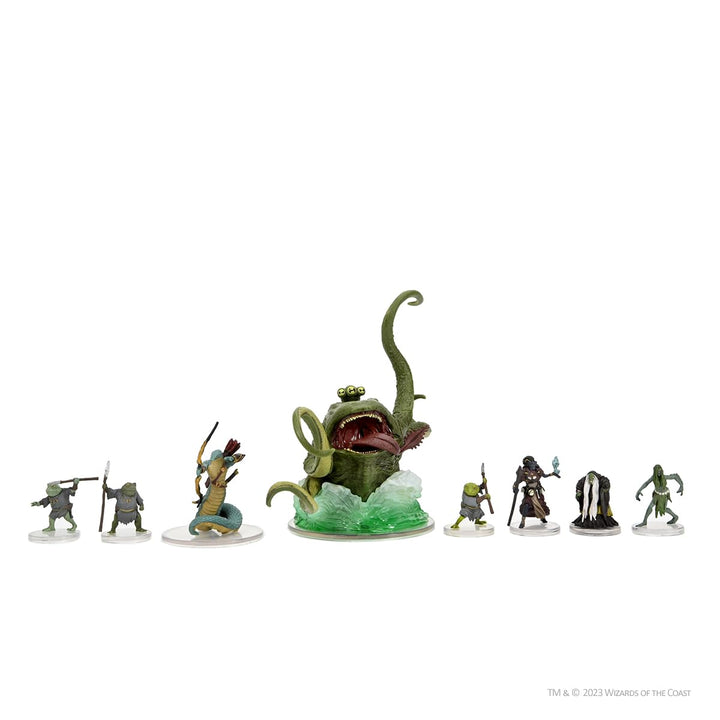 Dungeons & Dragons: Nightmare of the Frogmire Coven - Maps & Monsters Expansion for WizKids Miniatures