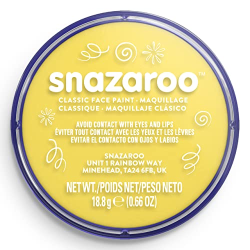 Snazaroo - Classic Face and Body Paint (18ml) - Bright Yellow 13