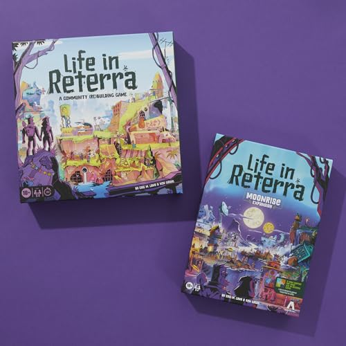 Hasbro Gaming Life in Reterra Moonrise Expansion Board Game 12