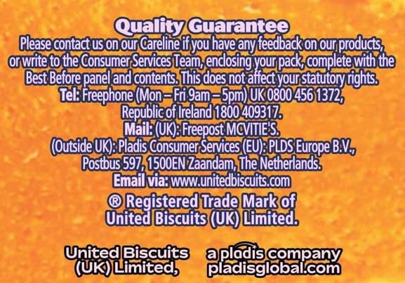 McVitie's Jamaica Ginger Cake, Moist Richly Spiced Cake, 198 g