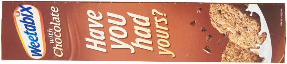 Weetabix Chocolate Cereal Biscuits, 450g (24 Count) - High Fibre Breakfast Biscuits with Wholegrain Wheat 4