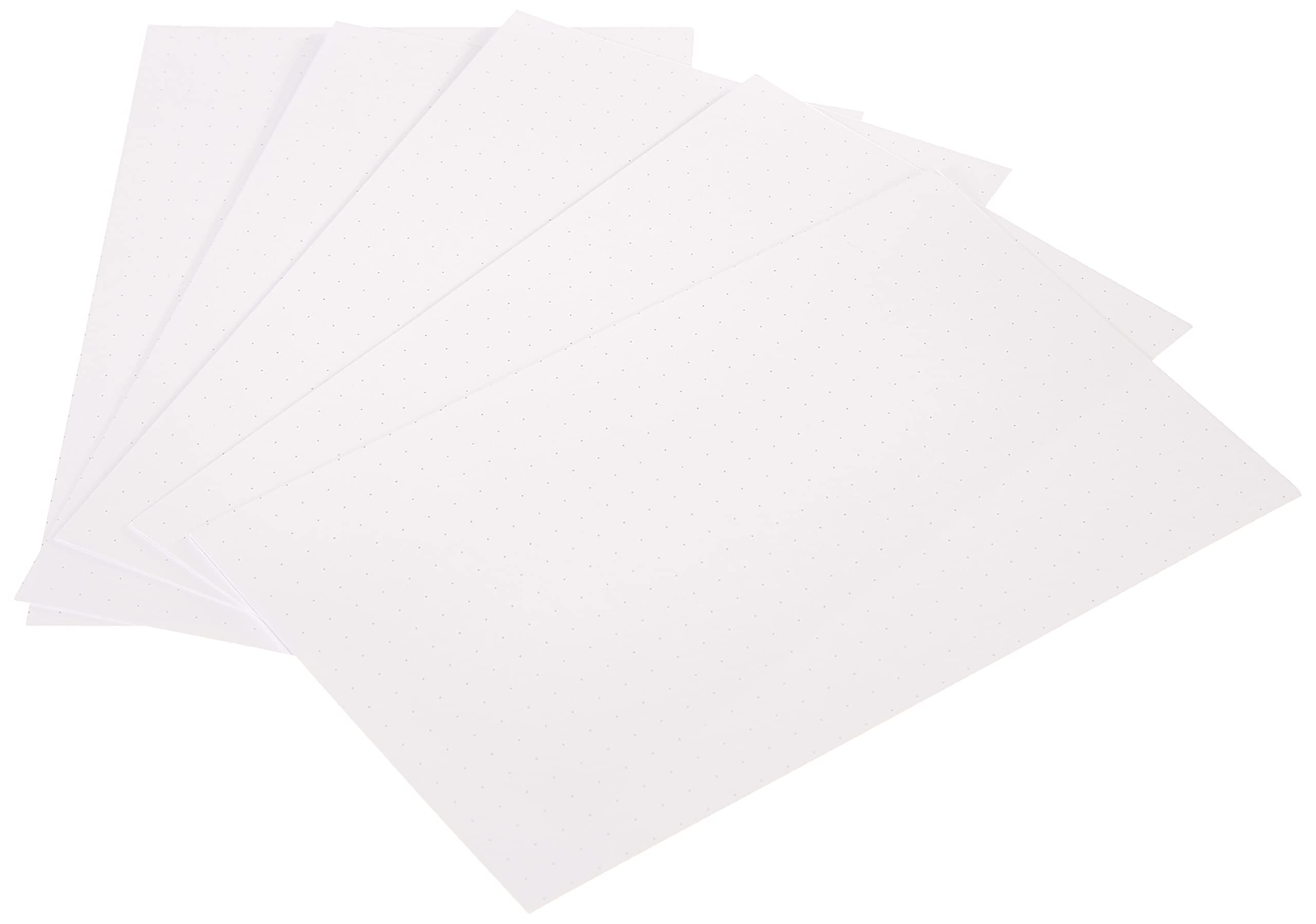 Silvine Luxpad A6 Index Cards - 100 Count | 5mm Dot Grid | 101x152mm White Paper 3