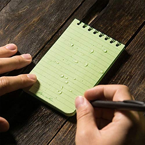 Rite in the Rain Waterproof Universal Pocket Top Wirebound Notebook | 3 x 5 Inch | 100 Pages | Green 5