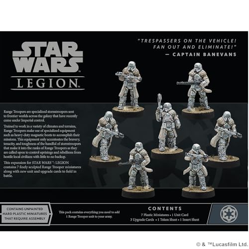 Atomic Mass Games Star Wars: Legion Range Troopers Miniatures Expansion