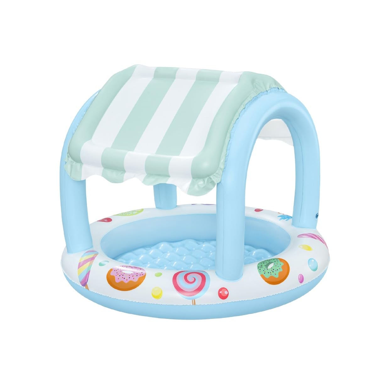 Bestway Inflatable Sweet Shop Paddling Pool - Shaded, 1.04m x 84cm, Ages 2+ 1
