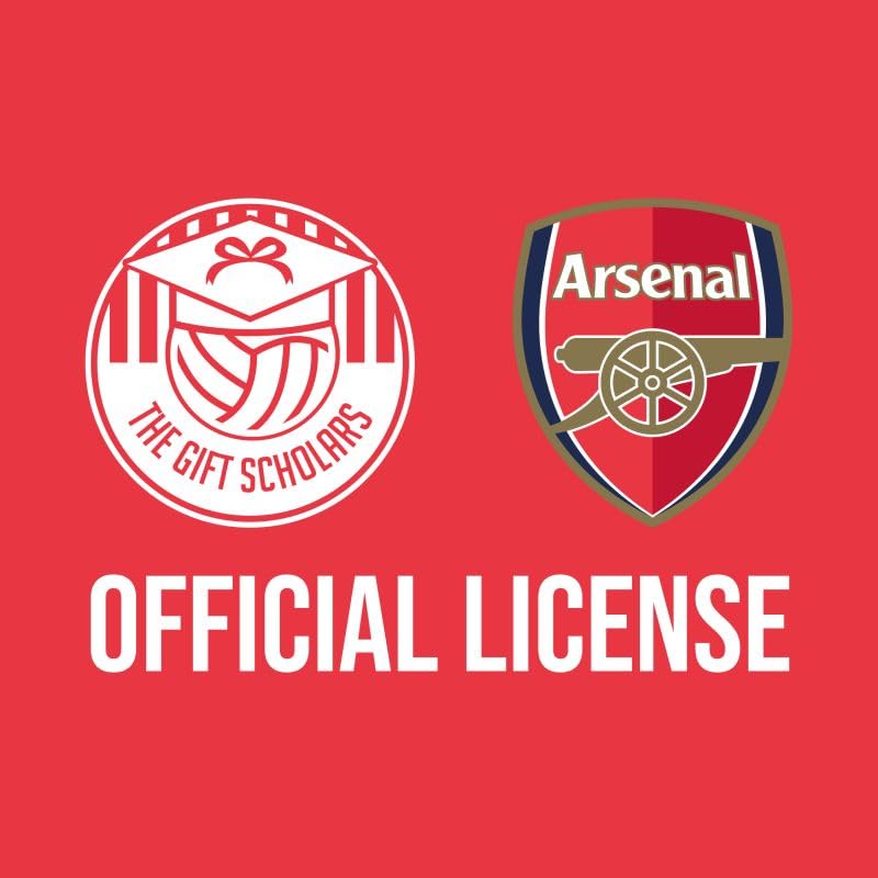 The Gift Scholars Arsenal FC Playing Cards - Officially Licensed Gooners Crest Deck | 52 Cards + 2 Jokers 5
