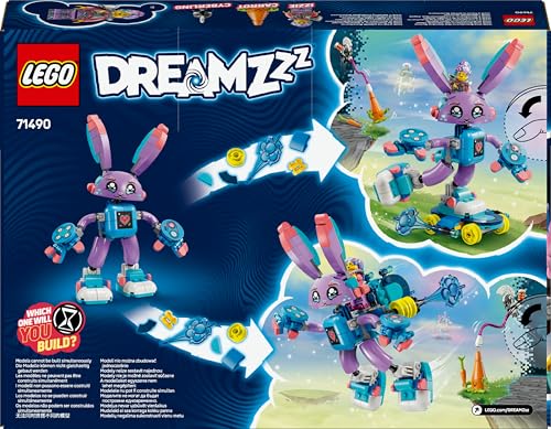 LEGO DREAMZzz Izzie and Bunchurro the Gaming Bunny Building Set - 2-in-1 Fantasy Playset for Kids 7+ 18