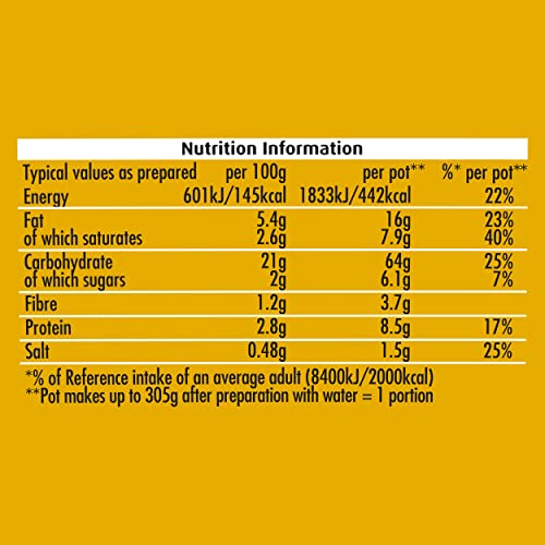 Pot Noodle Original Curry Flavour, 90g Pot, Pack of 12 – Quick Vegetarian Instant Noodles with Mango Chutney Sachet