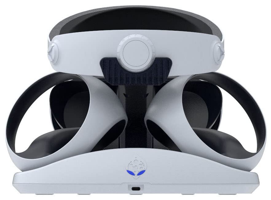 PSVR2 Showcase Premium Charge Station and Display Stand for PSVR 2 Headset - CM00147