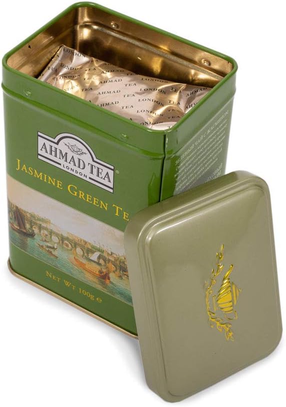 Ahmad Tea - English Scene Jasmine Grüner Tee (100 g) 3