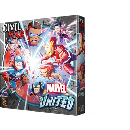 CMON Marvel United: Civil War Expansion – Brettspiel-Erweiterung 6