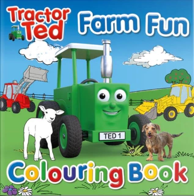 Tractor Ted Farm Fun Colouring Book - Paperback | 130g | 211x8x209mm 1