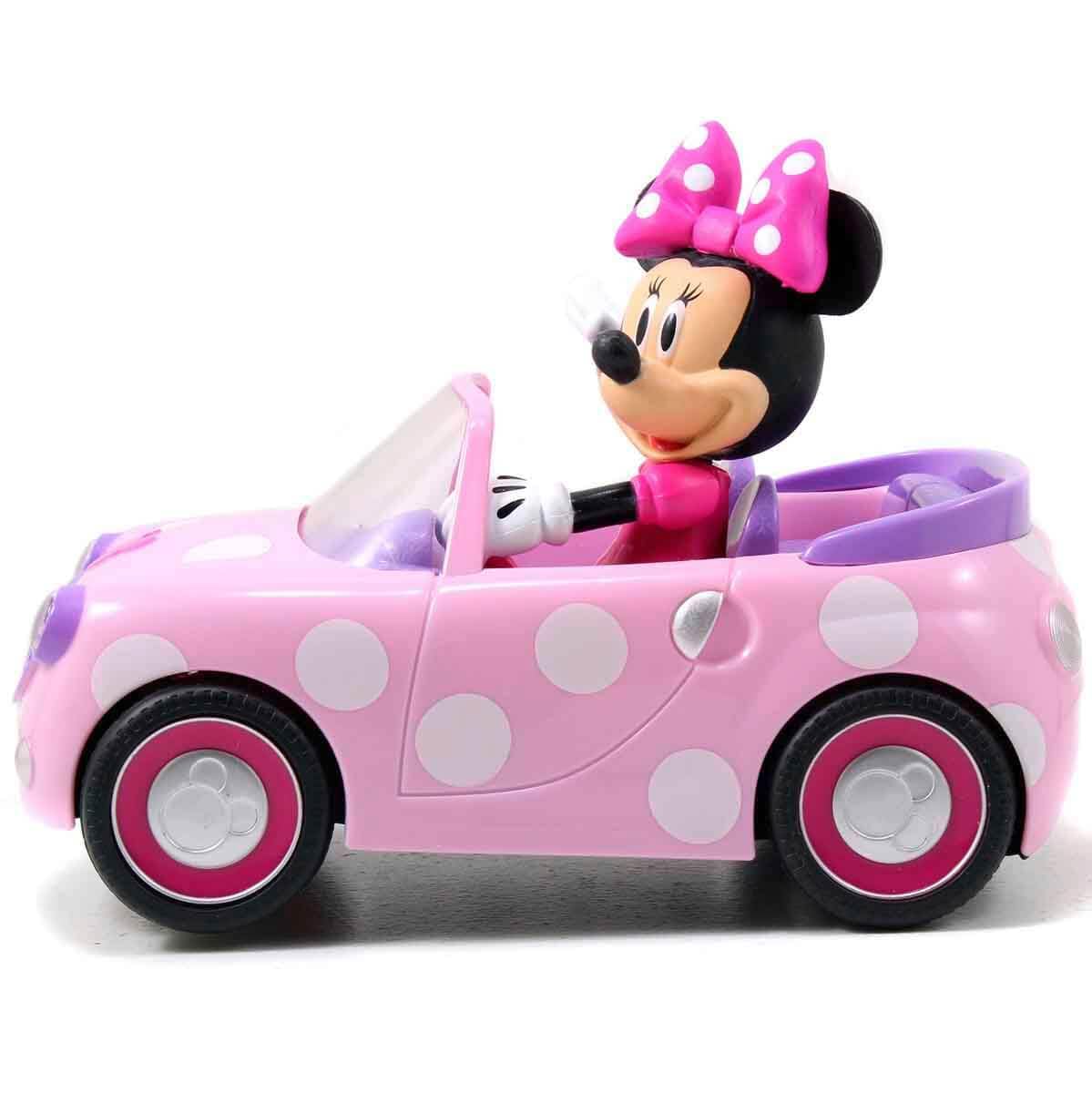 Simba Minnie Mouse Remote Control Roadster - Pink 1:24 Scale Vehicle for Kids 5