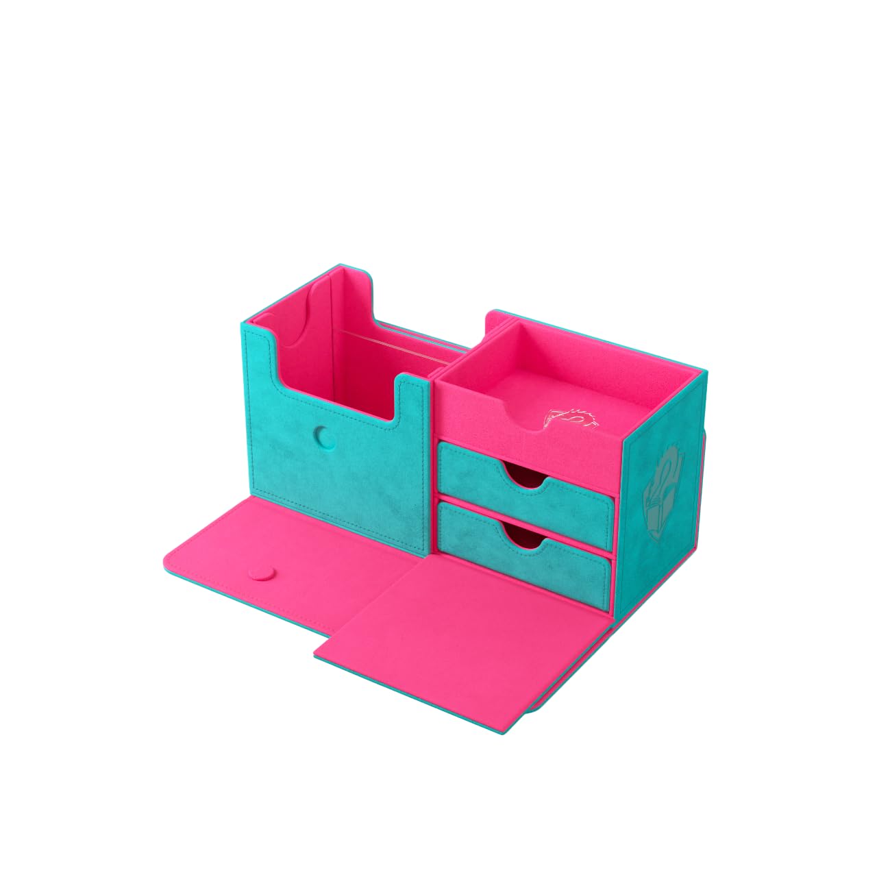Gamegenic The Academic 133+ XL Teal/Pink Trading Card & Accessory Holder